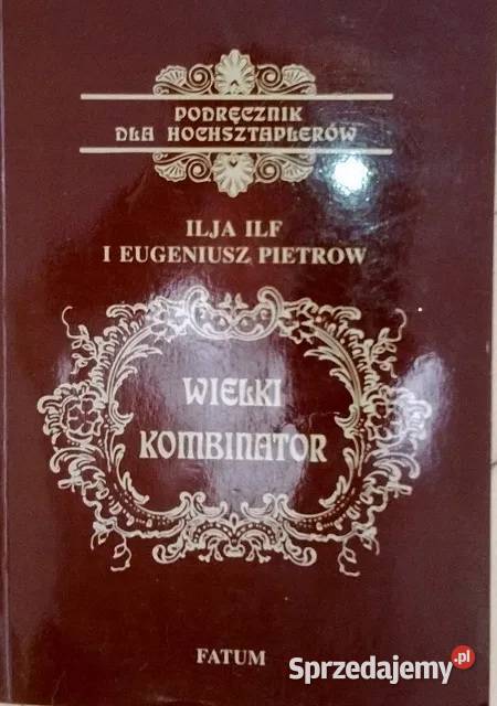 Wielki kombinator Podręcznik Hochsztaplerów Warszawa sprzedam