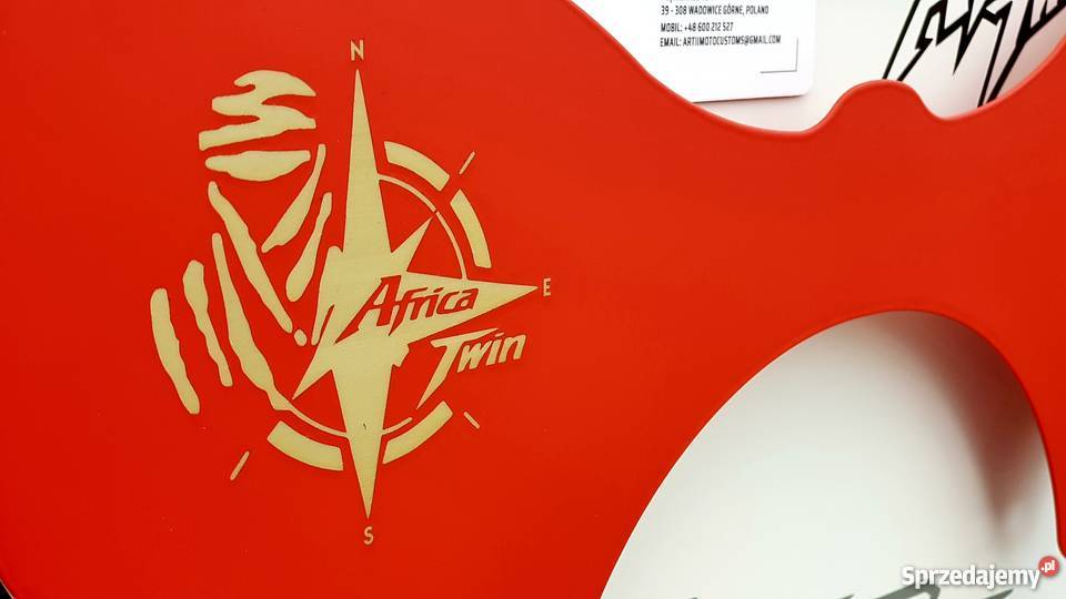Forkshield METAL AfricaTwin ATS DGS DAK RED Piątkowiec sprzedam