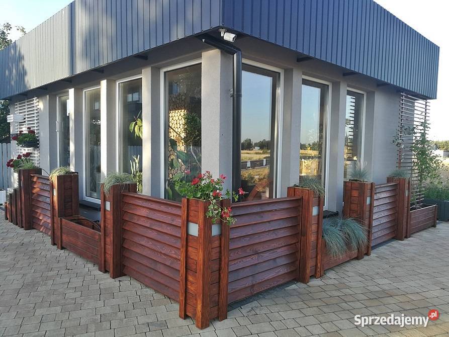 Donica Drewniana Lakierowana W4D4 wkłady śląskie Lelów sprzedam