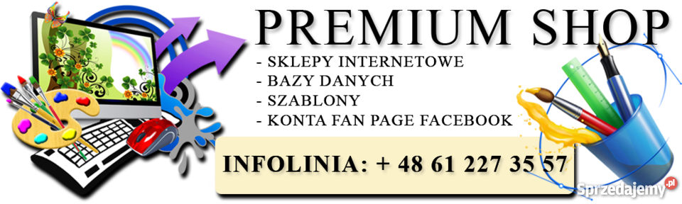 Profesjonalne sklepy internetowe Premium Shop Usługi reklama