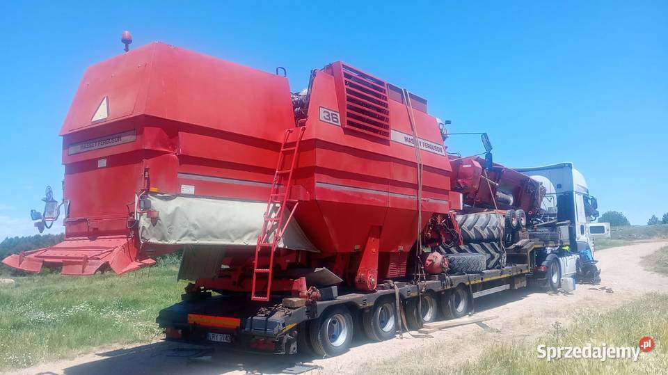 Massey Ferguson 34 droningborg Claas John Zbożowe Ciemniewo