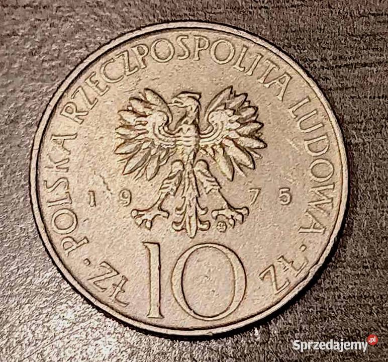 Polska moneta obiegowa 10 1975 opolskie Opole