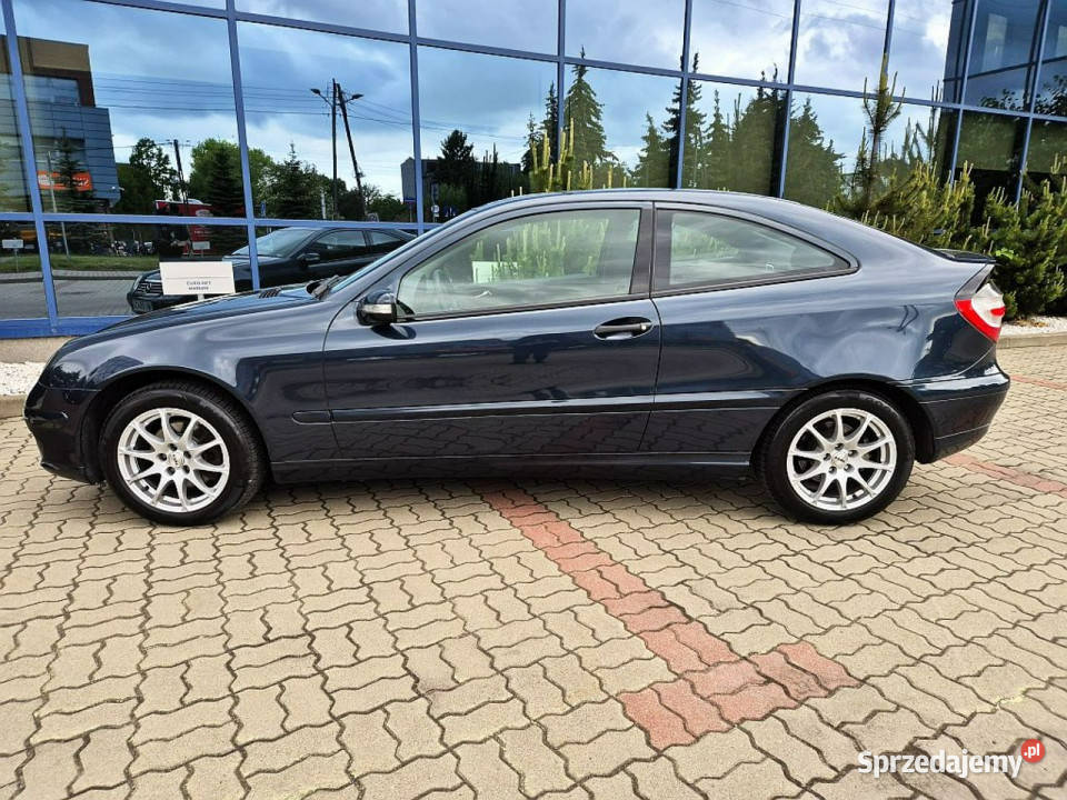 Mercedes C 180 PROSTO Z NIEMIEC sport coupe ogranicznik prędkości Warszawa