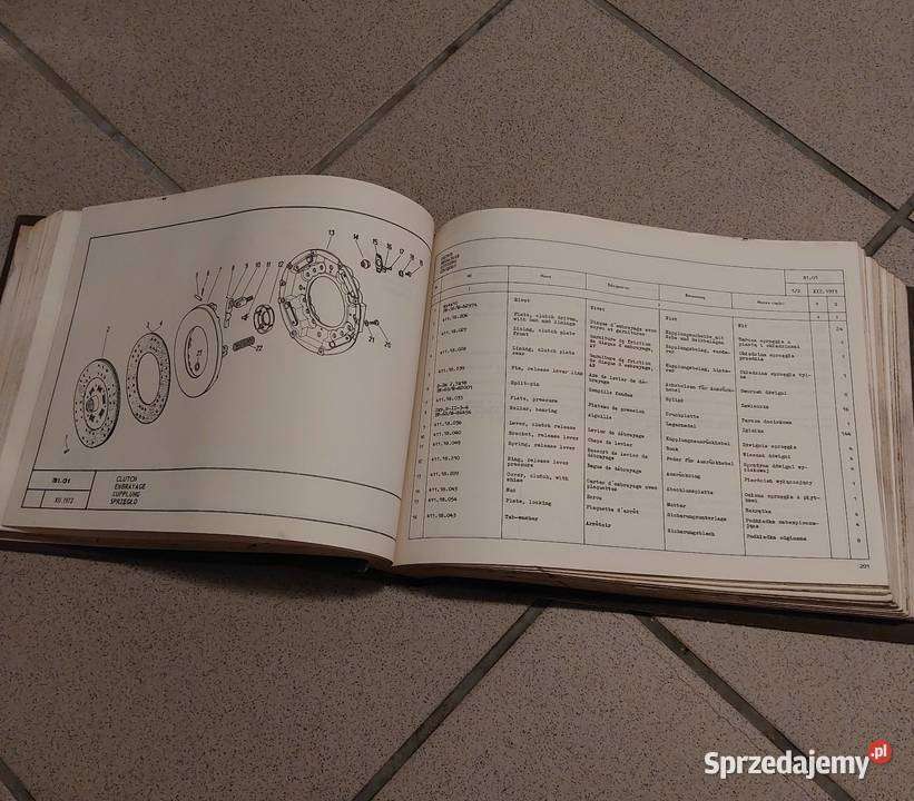 Star 266 katalog czesci zamiennych sprzedam