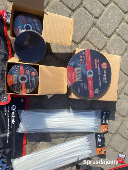 BEZ CENY MINIMALNEJ Zestaw NOWYCH narzędzi 125 Ruda