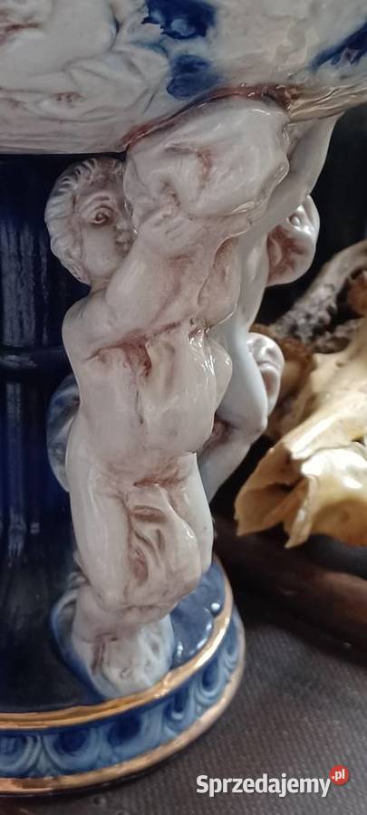 porcelana bez sygnatu misa zniszczona wysok 30 Poznań