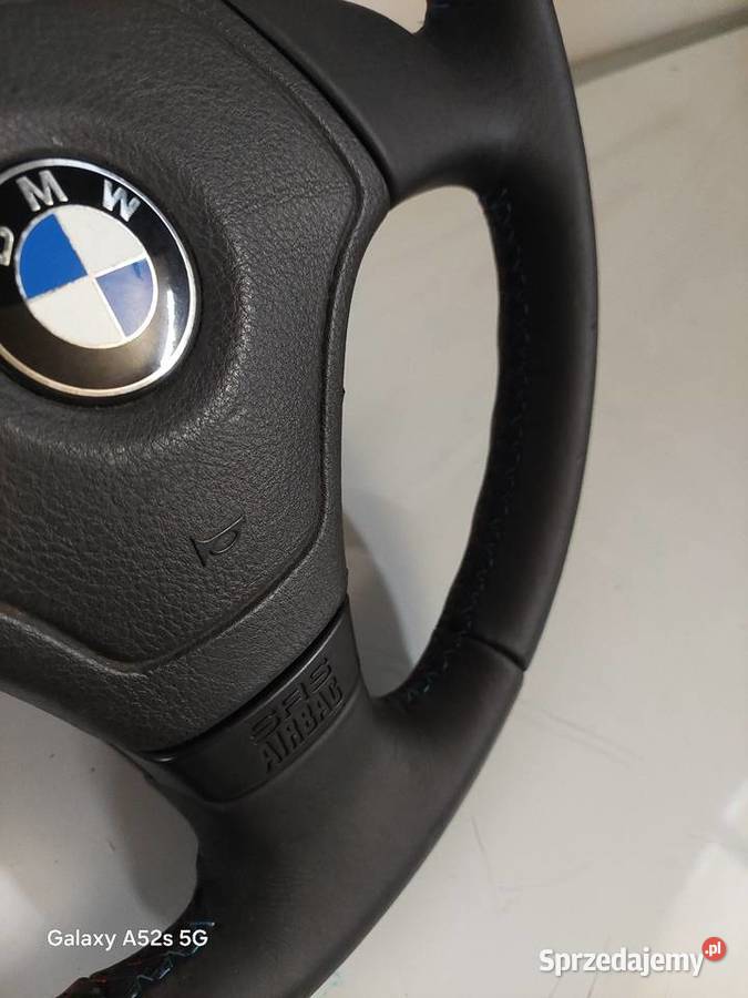 Kierownica bmw e36 e46 nową skórą mpower Wyposażenie wnętrza Toruń