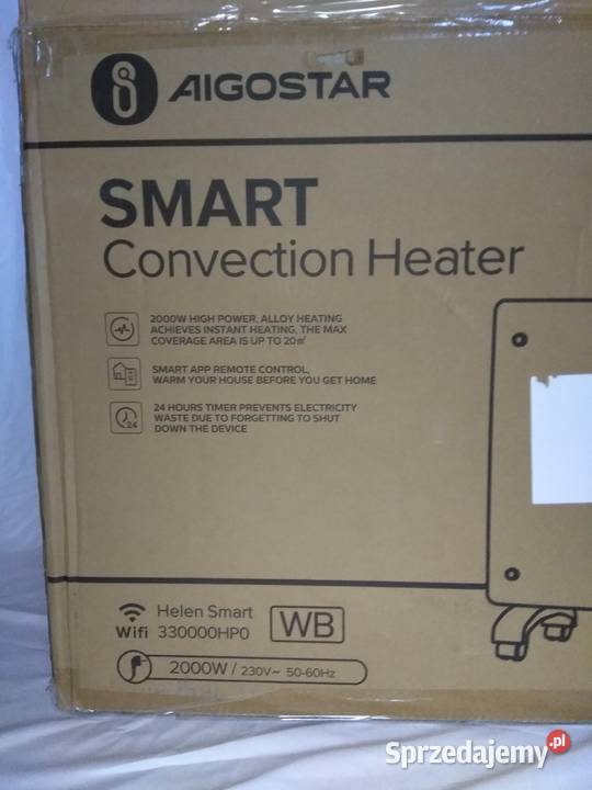 NOWY GRZEJNIK ELEKTRYCZNY HELEN SMART WIFI Trzcianka