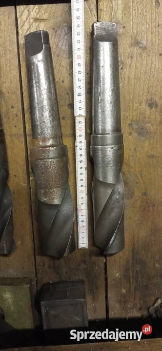 Duże stare Wiertła fi średnica 58 31 51 17 Wiertła Słupsk sprzedam