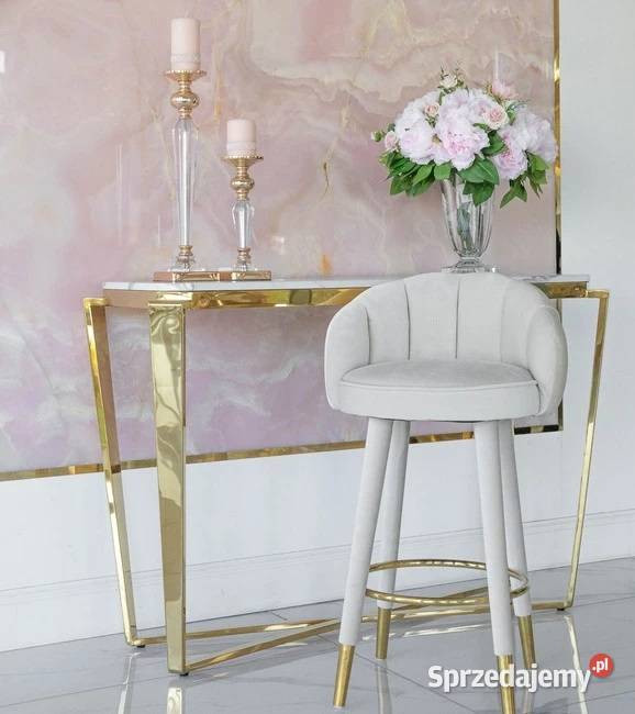 Hoker glamour tapicerowany do jadalni barku mazowieckie