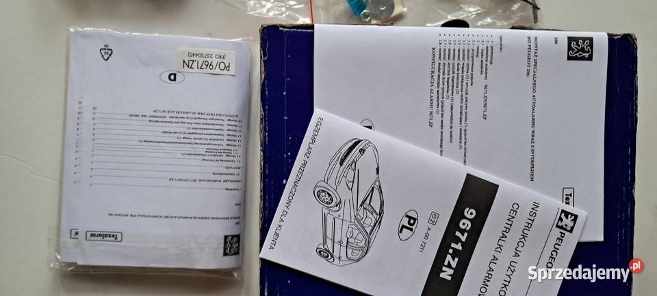 Autoalarm Peugeot Citroen Blokady i alarmy Poznań