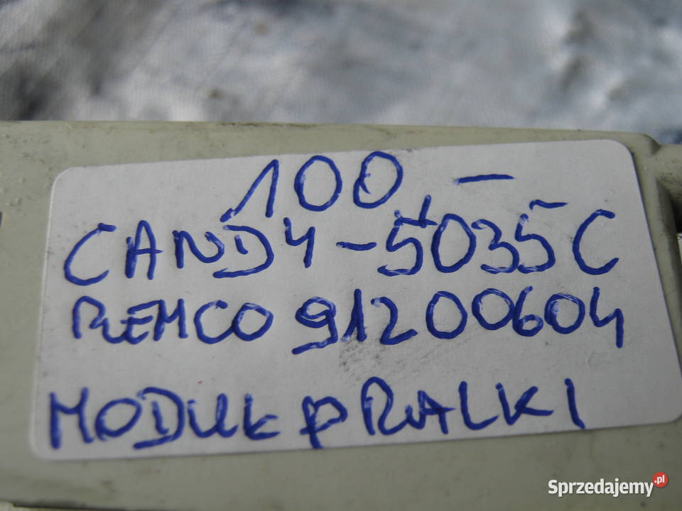 CANDY 5035C REMCO 91200604 MODUŁ PRALKI wolnostojące Pralki i suszarki Nowy Sącz