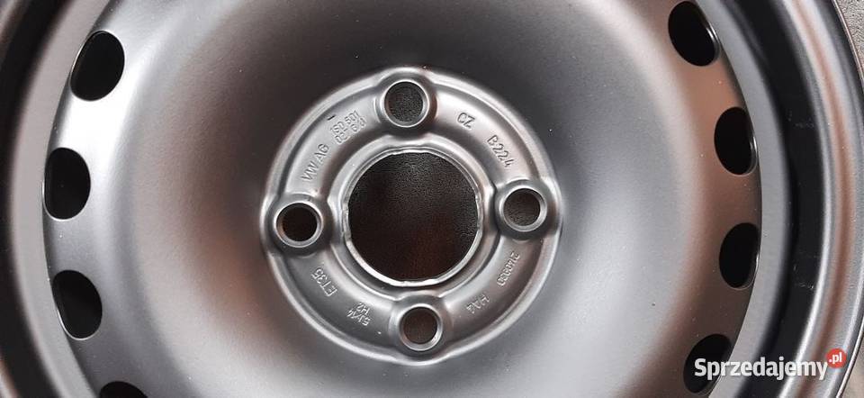 DBA10 Felga stalowa 2 5Jx14H2 ET35 4x100 CH 571 Włoszczowa