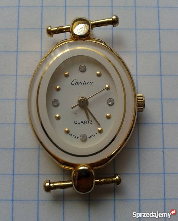 ZEGAREK DAMSKI MARKI CARITEAR QUARTZ Piszczac