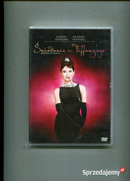 Śniadanie u Tiffanyego DVD Audrey Hepburn Film DVD zachodniopomorskie Szczecin