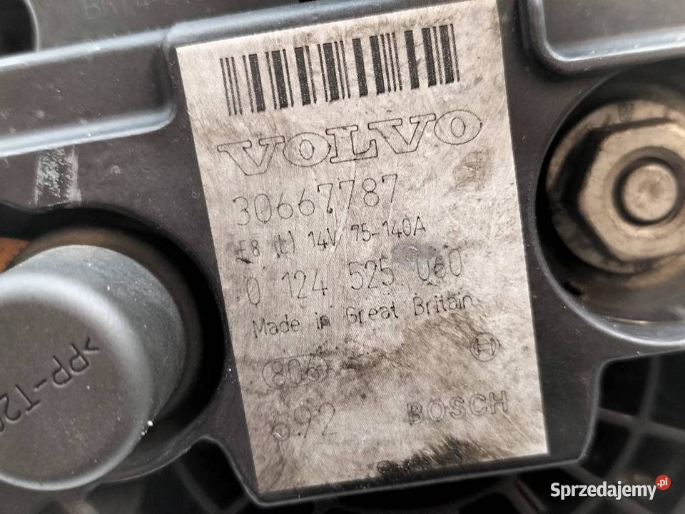 ALTERNATOR 30667787 0124525060 24 D Volvo S60 I