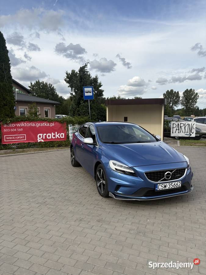 VOLVO V40 20 BENZYNA 122 2019 6 BIEGÓW 122KM Dolna Grupa