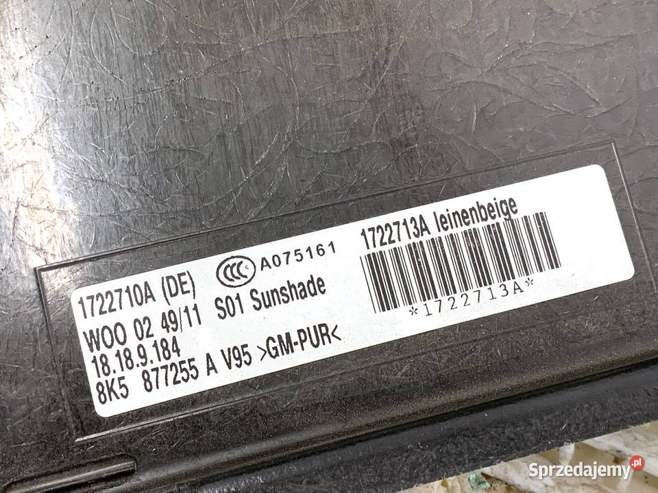 SZYBERDACH AUDI A4 B8 SedanLimuzyna 0715