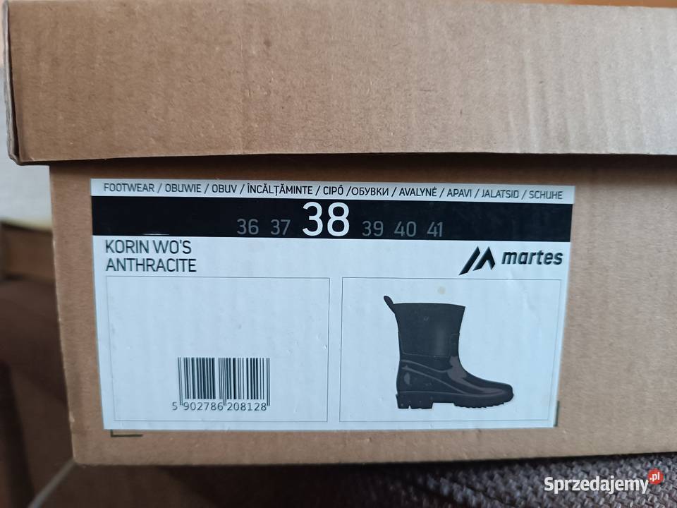 Gumowce kalosze botki damskie firmy Martes w Szczyrk sprzedam