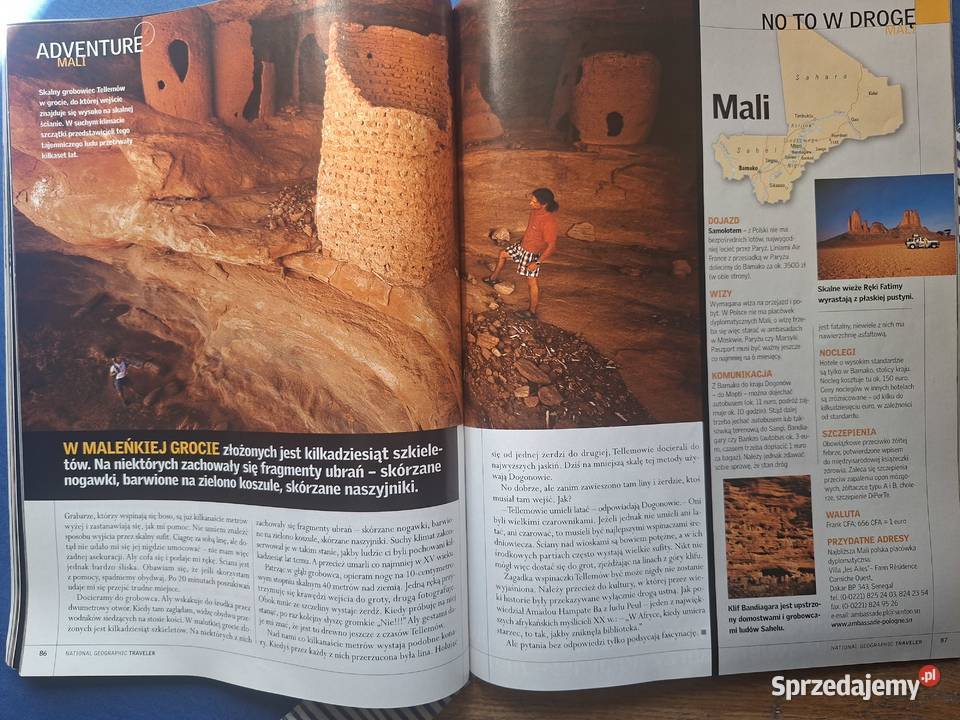 National Geographic Traveler kierunek Północ miękka Czasopisma Kraków