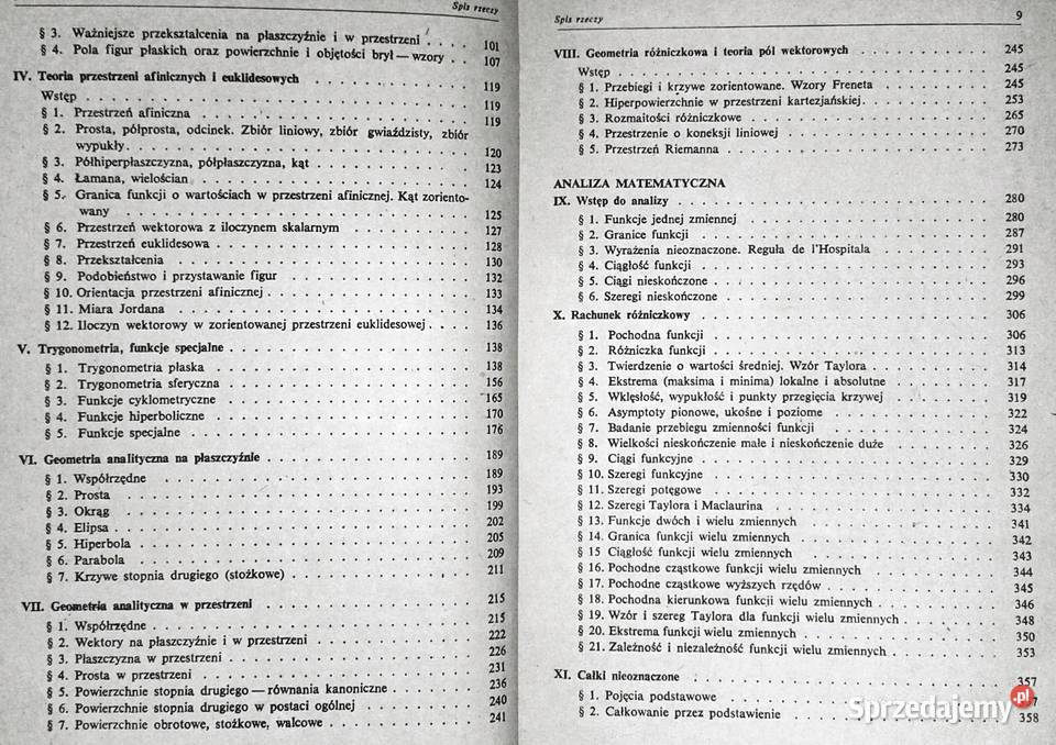 Poradnik matematyczny Cz 1 I Dziubiński T miękka Chełm sprzedam