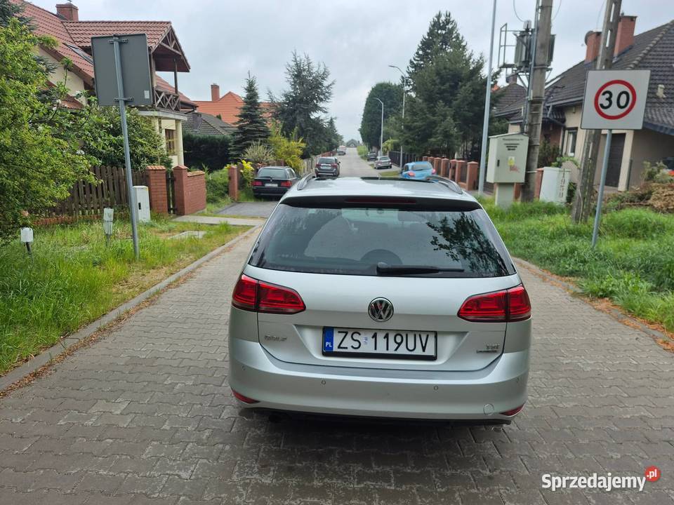 VWGolf 7 12 Automatik DSG Panoramadach aluminiowe felgi Szczecin sprzedam