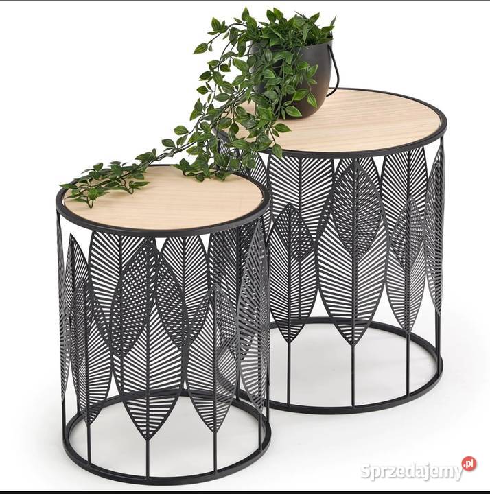 Zestaw dwóch stolików kawowych Kuźnia Raciborska