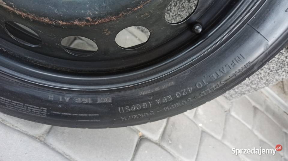 Koło dojazdowe 17 ford kuga volvo lubelskie Lubycza Królewska