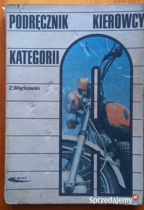 Podręcznik kierowcy kategorii A 1987 Małkinia Górna