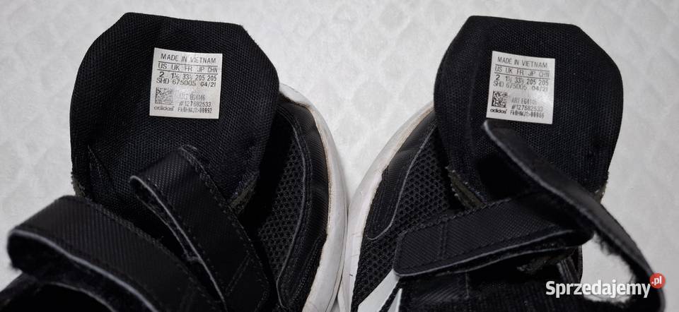 Buty chłopięce sportowe na rzepy 335 Adidas 22 Czeladź