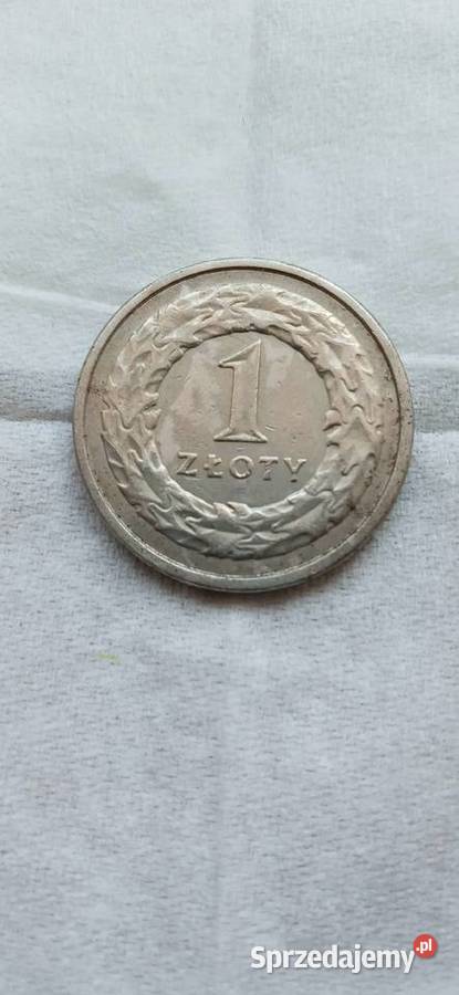 Moneta 1 zł. 92r.