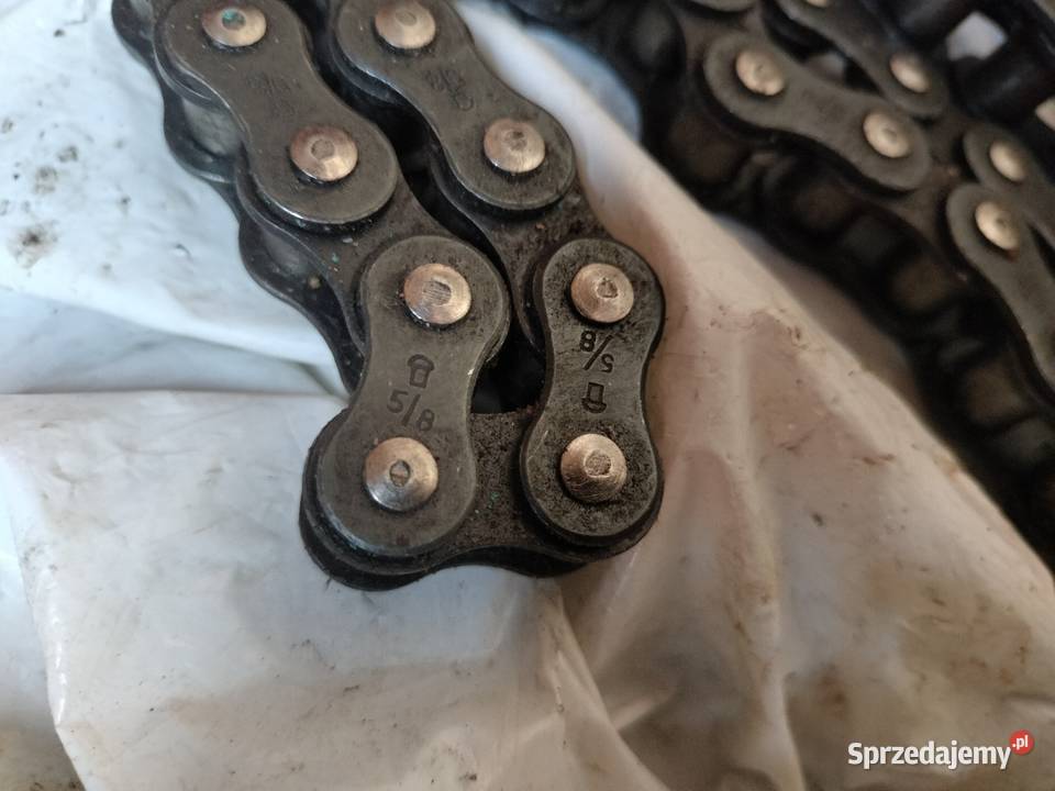 Nowy łańcuch napędowy Junak m10 ZMD PRL Wołomin