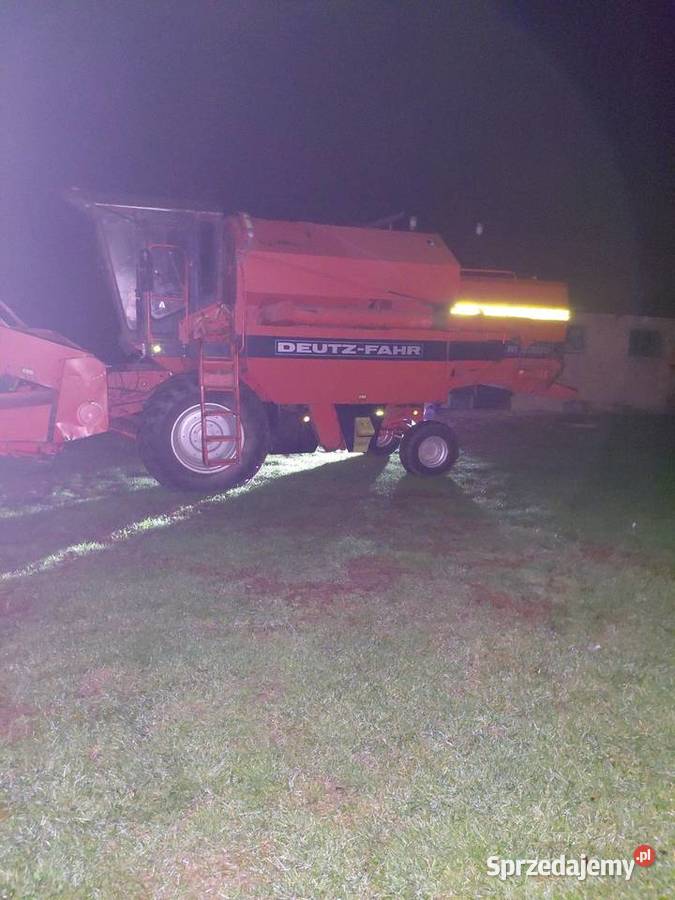 Kombajn Deutz fahr lubelskie Żółkiewka-Osada
