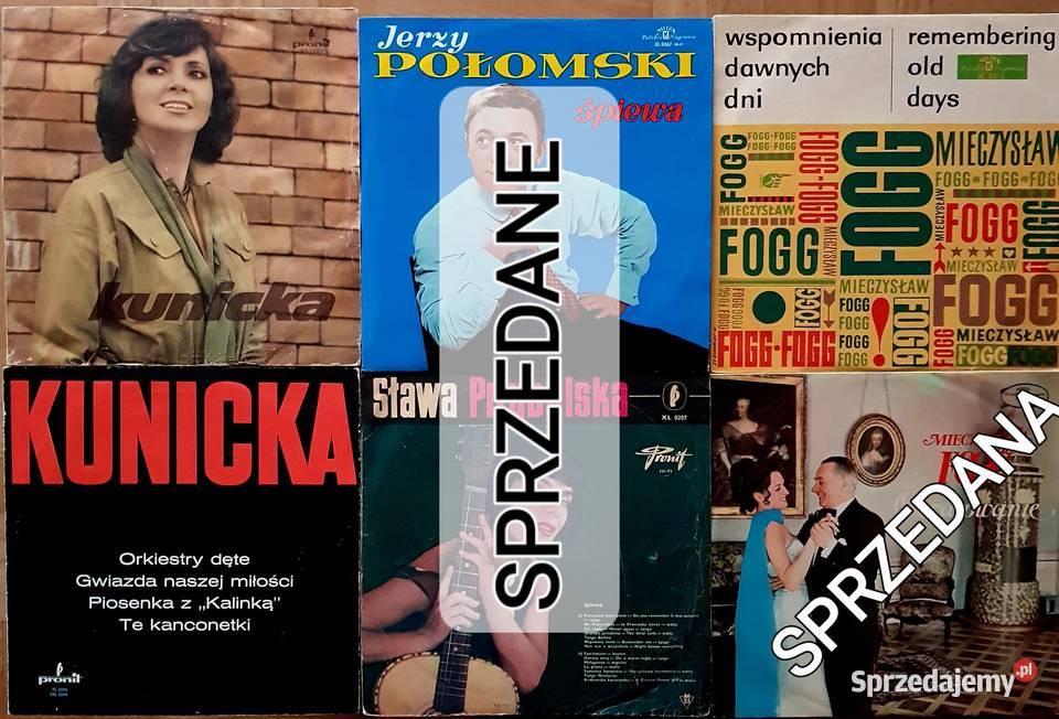 Zestaw winyli na gramofonDyskografia Polski POP Warszawa