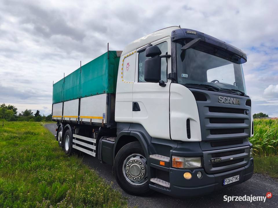 Scania R420 6x2 KIPPER 3 Stronny Wywrot Rok produkcji 2008 Motoryzacja Gniezno
