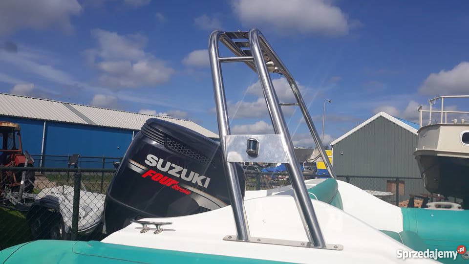 Ponton Rib 105m USA z przyczepą 225HP Suzuki