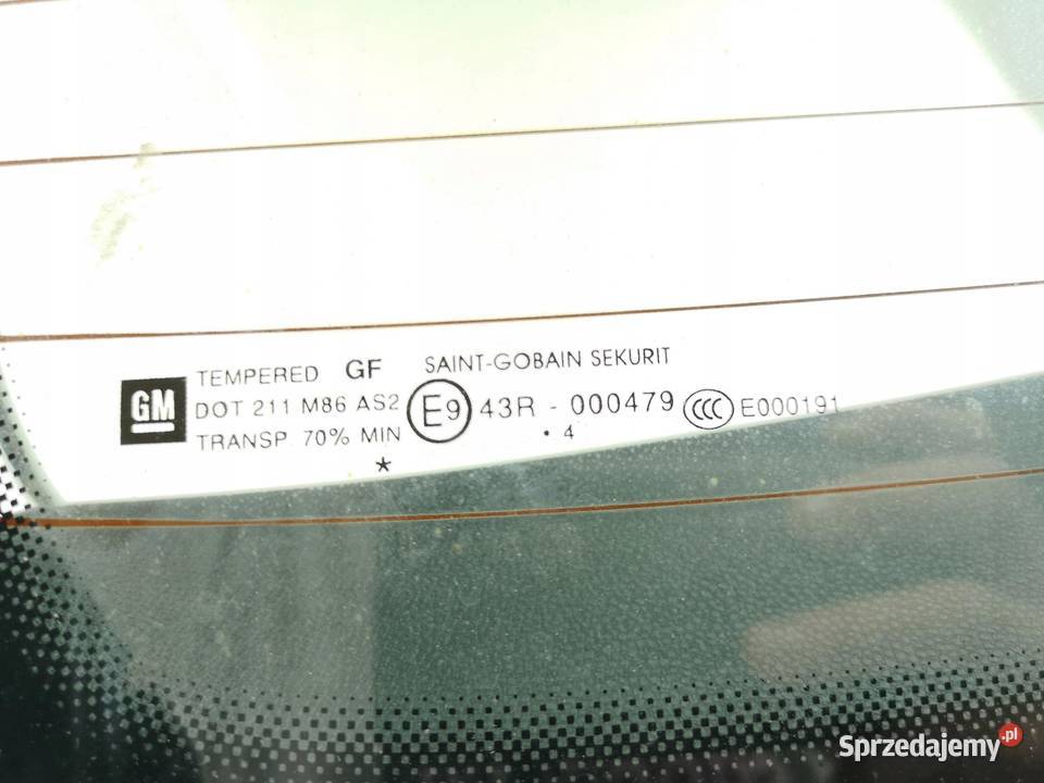 KLAPA BAGAŻNIKA OPEL CORSA D 0614 GRANATOWA ORI