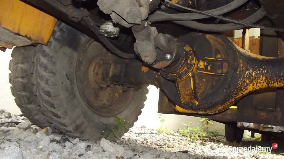 wozek widlowy terenowy lwow kabina most kola Łaziska Górne