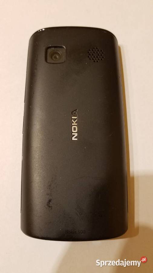 Telefon komórkowy NOKIA 500 czarny pudełko i