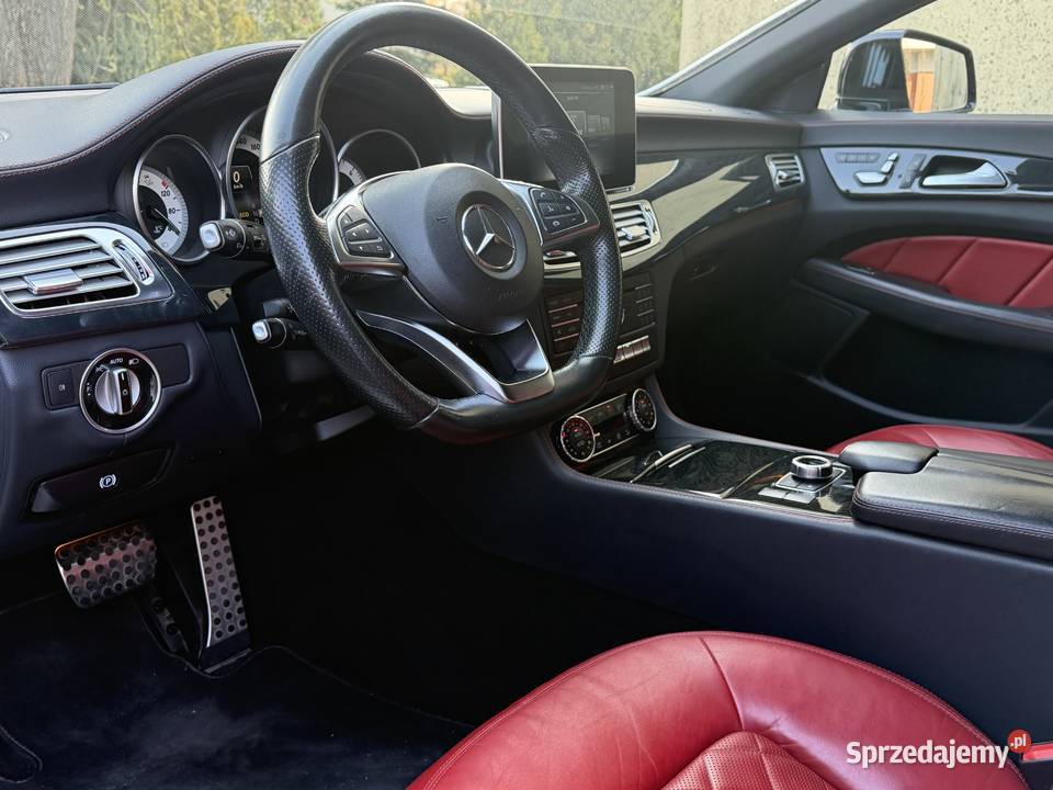 Mercedes Cls AmG 4x4 Biała Perła Sam Parkuje diesel Poznań sprzedam