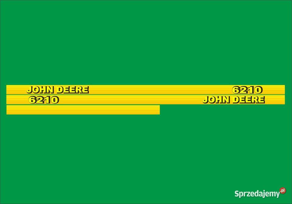 Naklejki john deere 6210 zamienniki Bydgoszcz