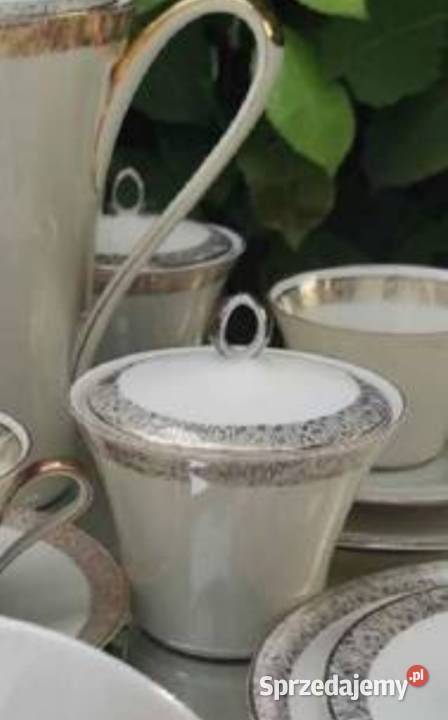 Zeh Scherzer Bavaria Antyczna cukiernica Art Pabianice