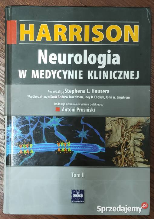 Neurologia w medycynie klinicznej Harrison Sosnowiec sprzedam