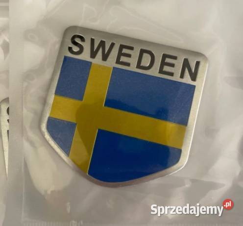 NOWY znaczek emblemat Sweden do Volvo logo Zgorzelec