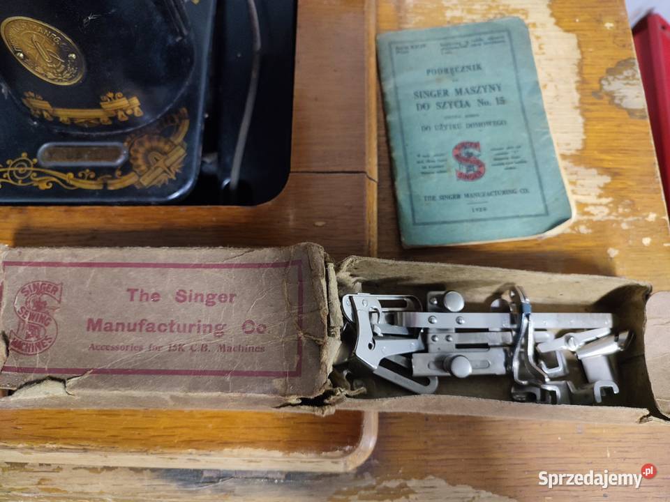maszyna do szycia Singer z 1923r Myszków
