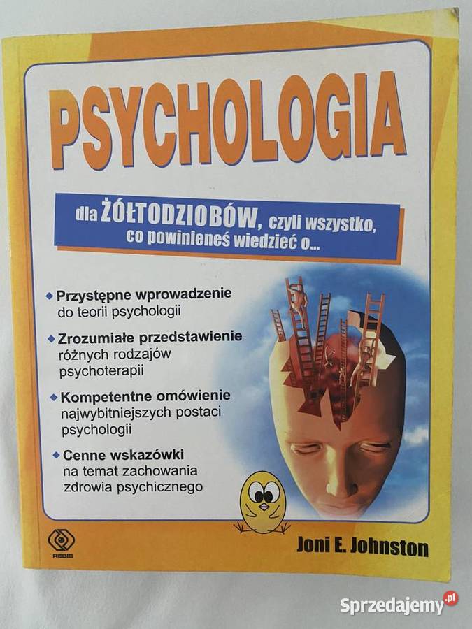 Psychologia Żółtodziobów Johnston Książki naukowe i popularnonaukowe mazowieckie Warszawa