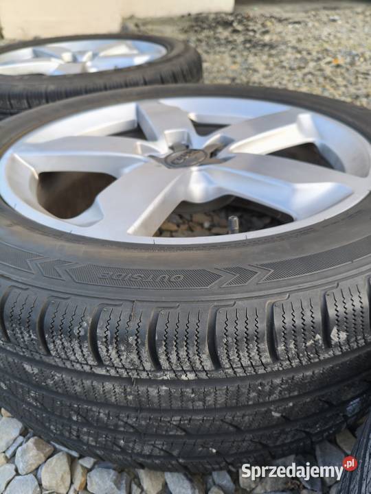 Koła zimowe Audi Q5 orginał 235 55 19 Opony i felgi małopolskie Łososina Dolna