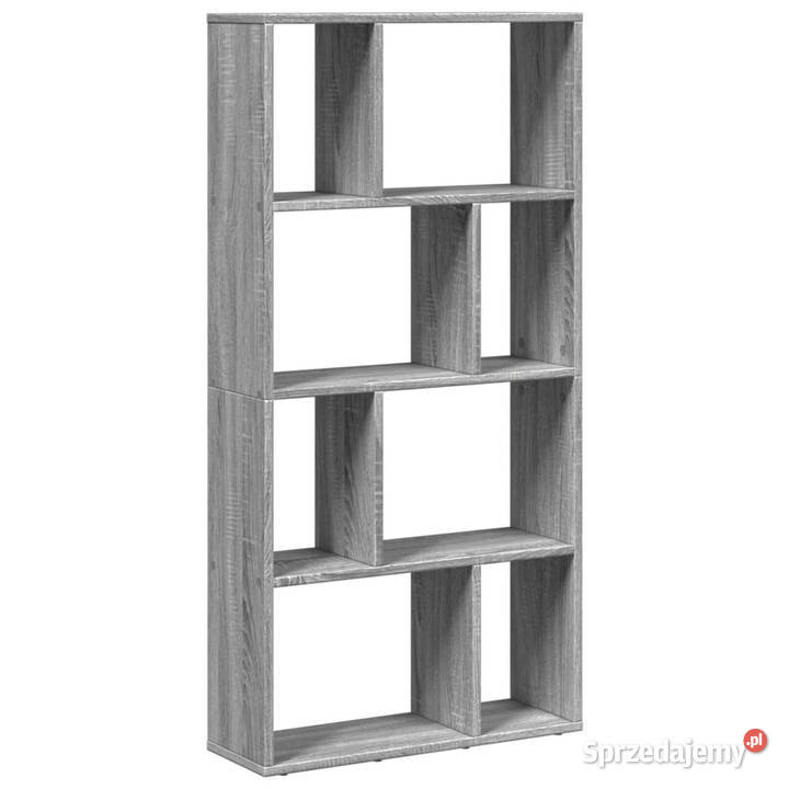 Regał na książki szary dąb sonoma 60x20x120 mazowieckie Warszawa