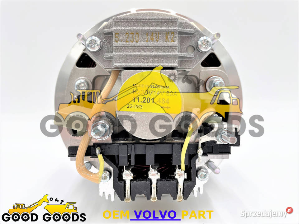 VOLVO ALTERNATOR 11716111 2904893 Władysławów sprzedam