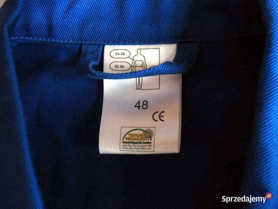 Bluza robocza drelich bawełniany 48 L obwód Siedlce